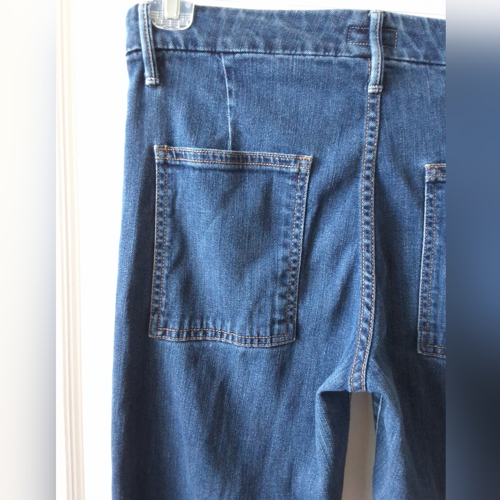Mother Women's Blue Flare Jeans - Picture 9 of 15